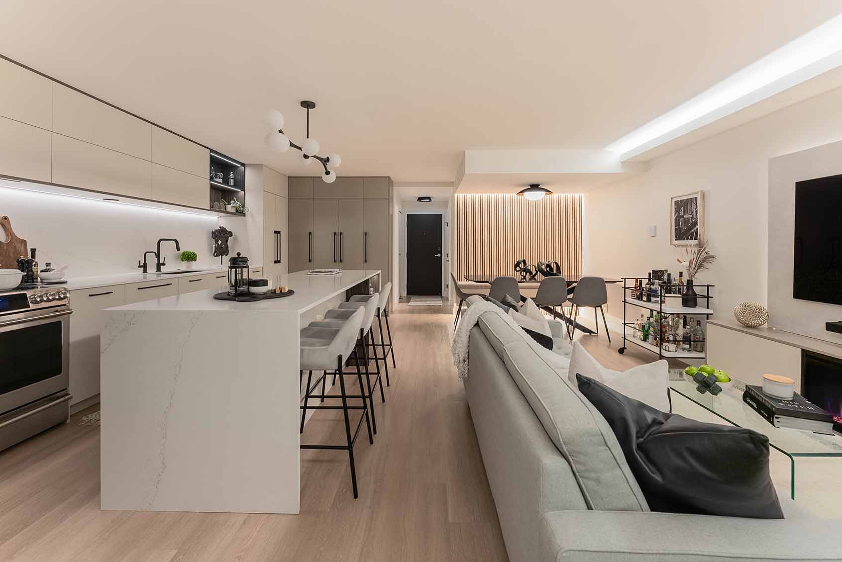 full-condo-renovation-custom-kitchen-countertop-lighting-design